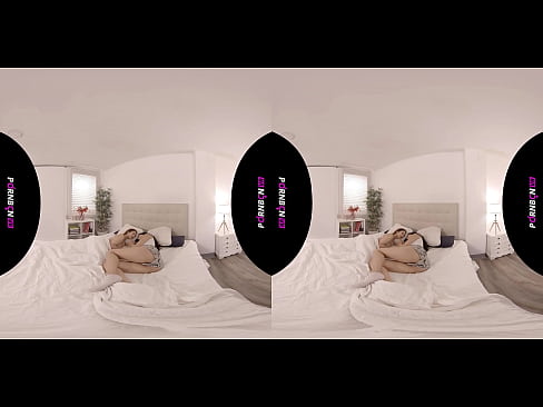 ❤️ PORNBCN VR Dues lesbianes joves es desperten calentes a la realitat virtual 4K 180 3D Geneva Bellucci Katrina Moreno Putes a nosaltres